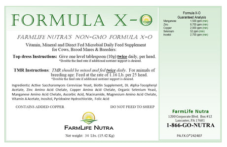 Formula X-O Organic