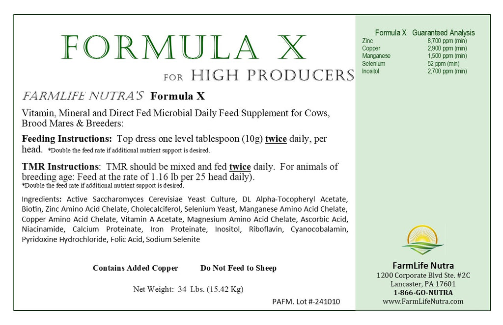 Formula X